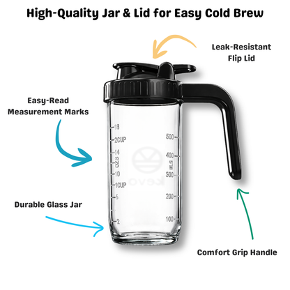 Kevo® Double Barrel™ Cold Brew Bundle – Compatible with most K-Cup® Pods